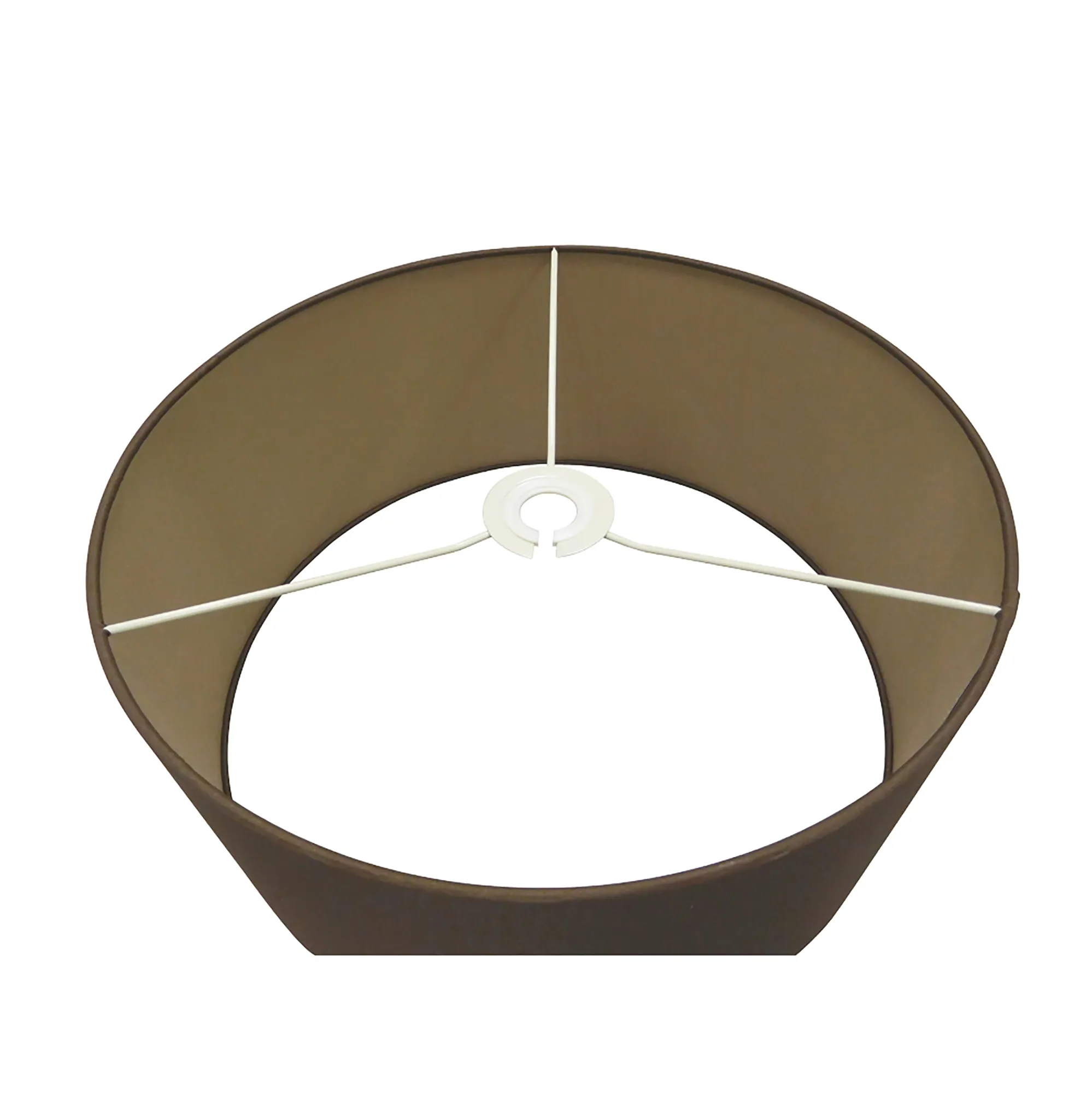 Baymont 40cm Flush 3 Light Raw Cocoa/Grecian Bronze, Frosted Diffuser DK0622  Deco Baymont WH RC